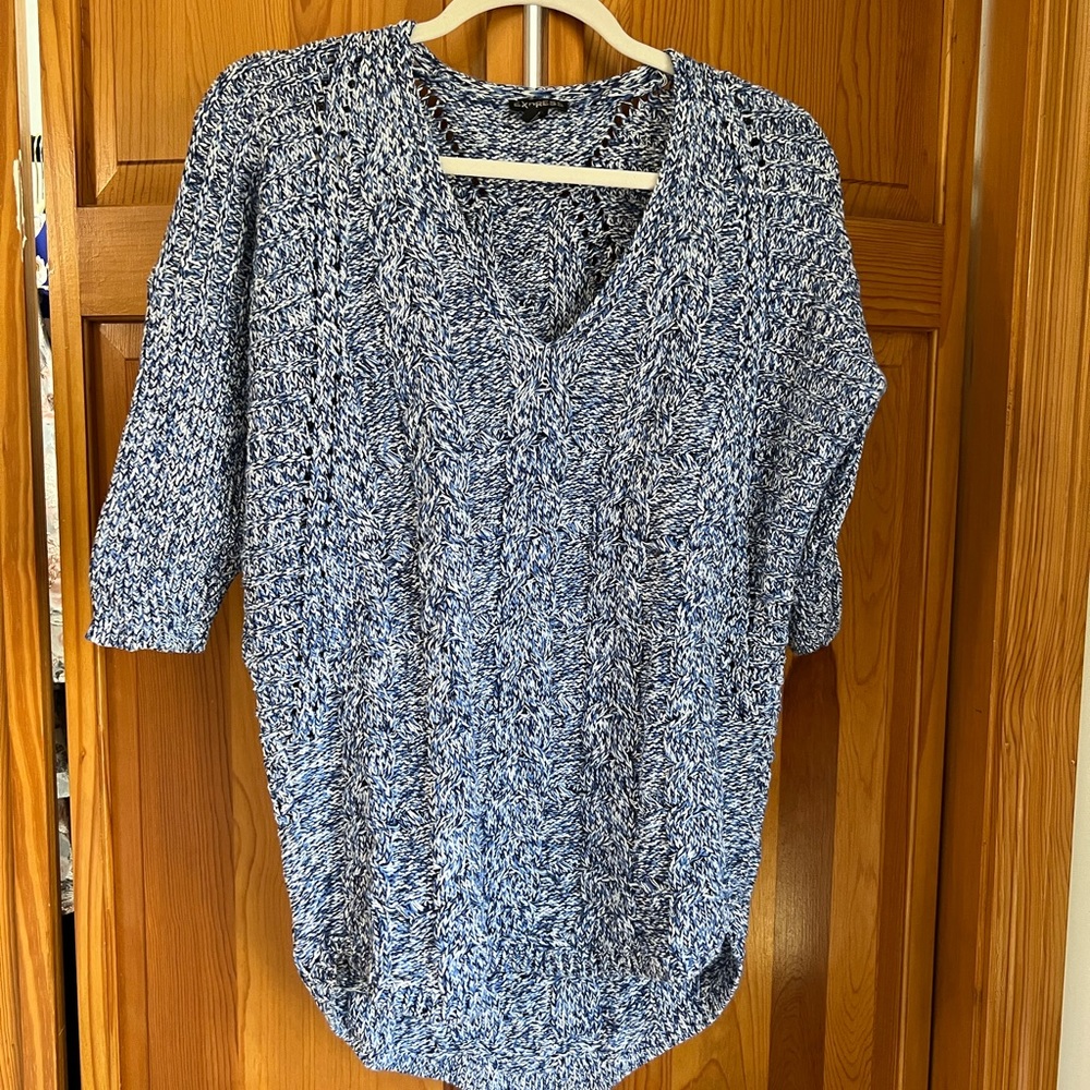 Express S cable knit sweater